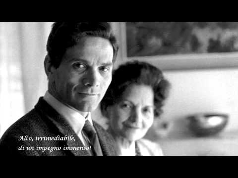 Pasolini supplica a mia madre testo