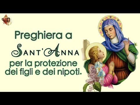 Preghiera a sant anna per i figli